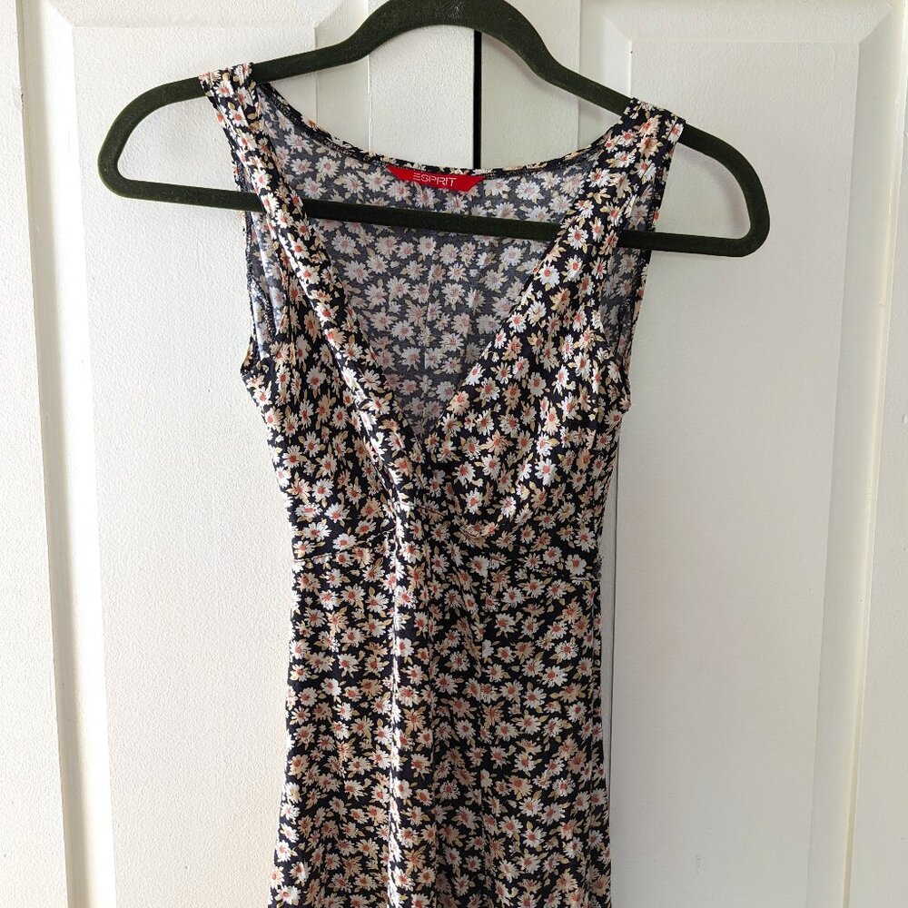 Vintage 90's Esprit Sunflower dress